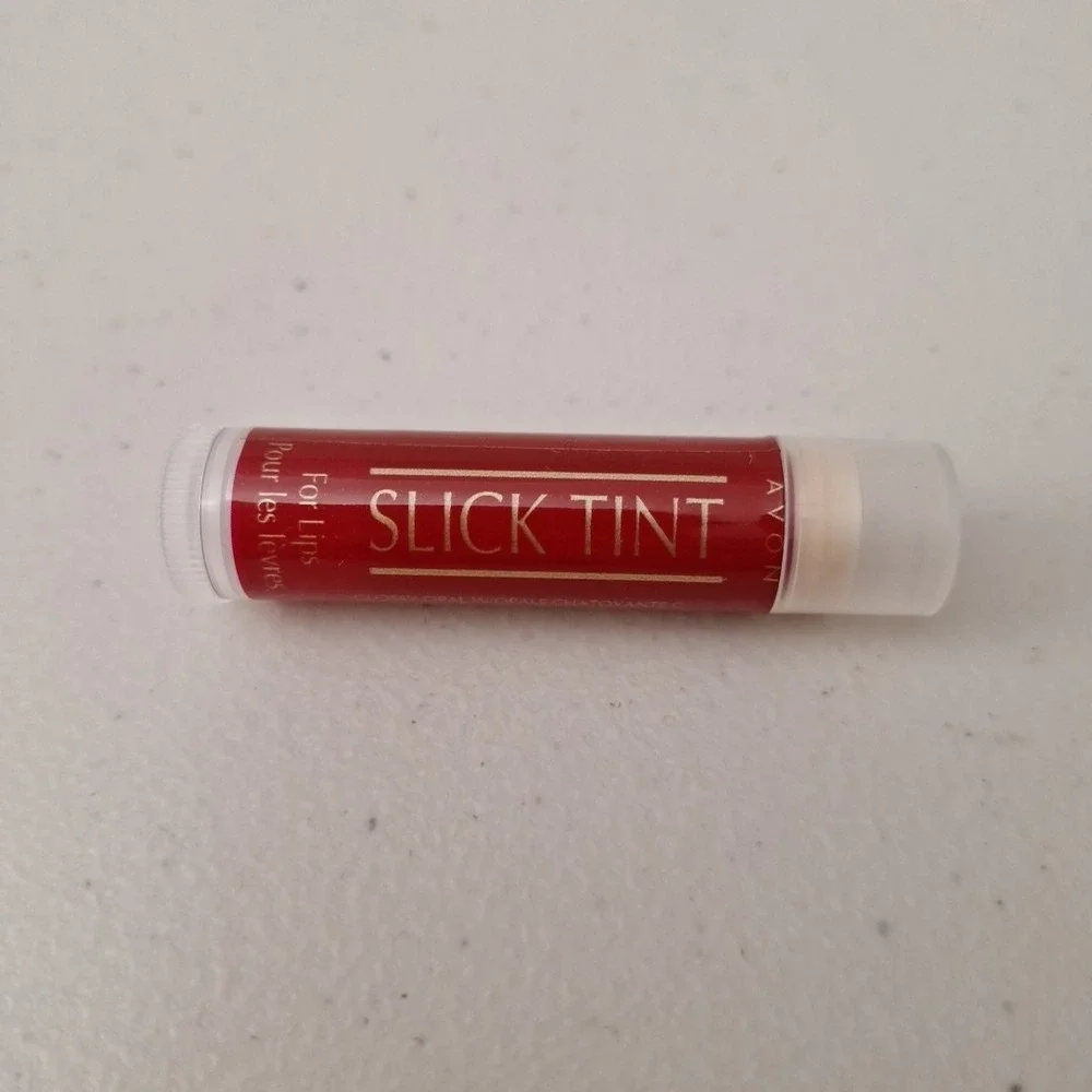 NEW RARE Avon Slick Tints Glossy Opal Lip Balm DISCONTINUED